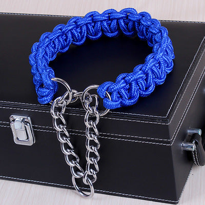 Adjustable Woven Nylon Dog Collars
