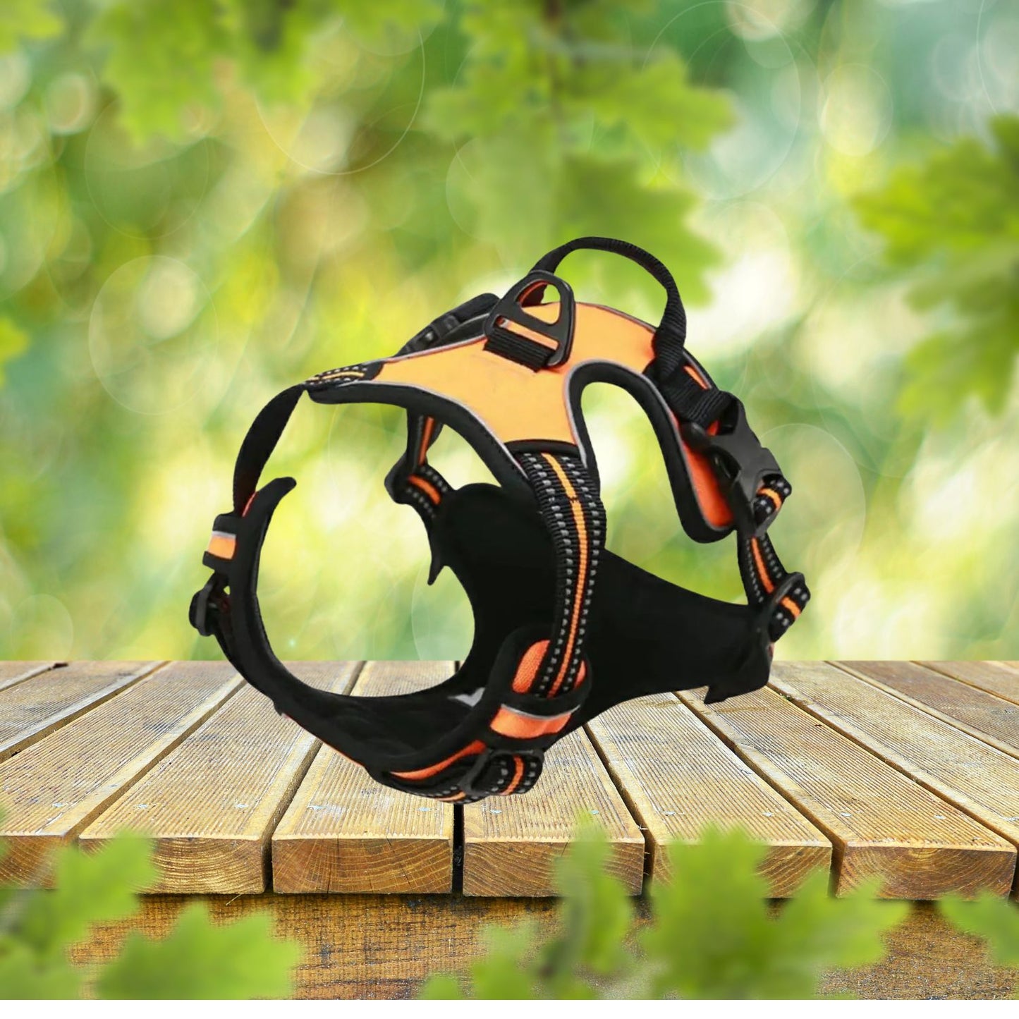 reflective dog harness