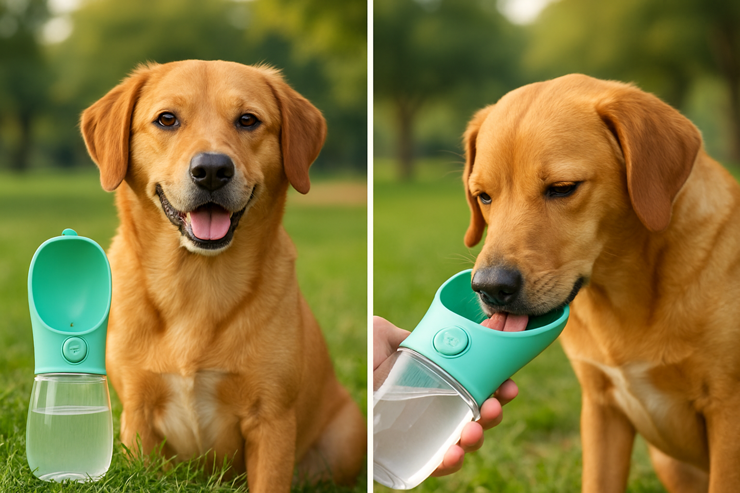 waterproof dog water bottle