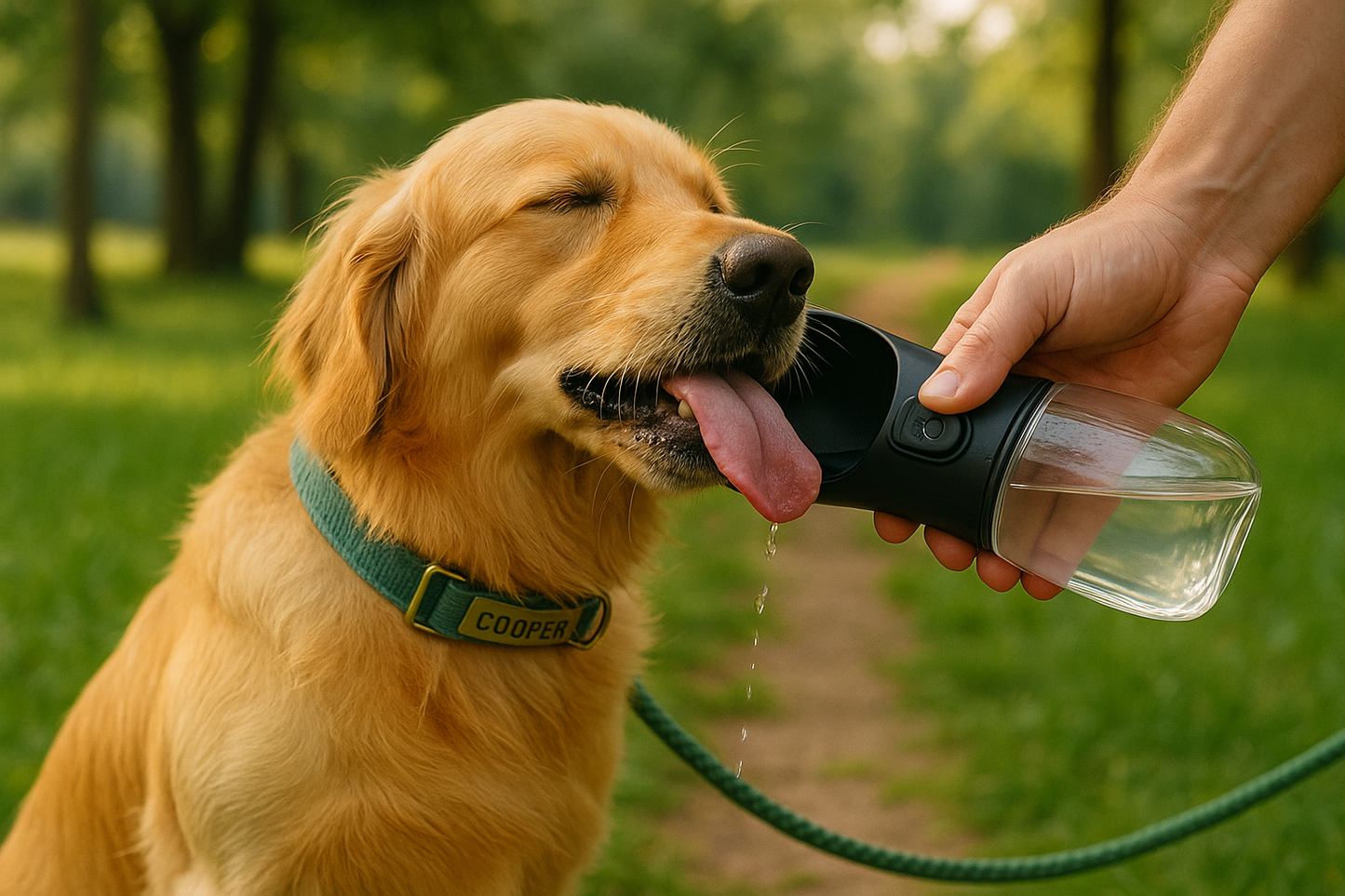 waterproof dog water bottle