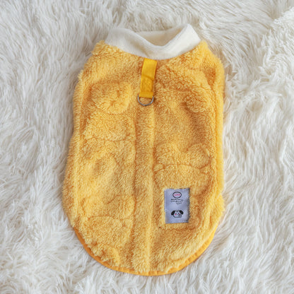 Warm Fleece Pet Coat for Small Medium Pets