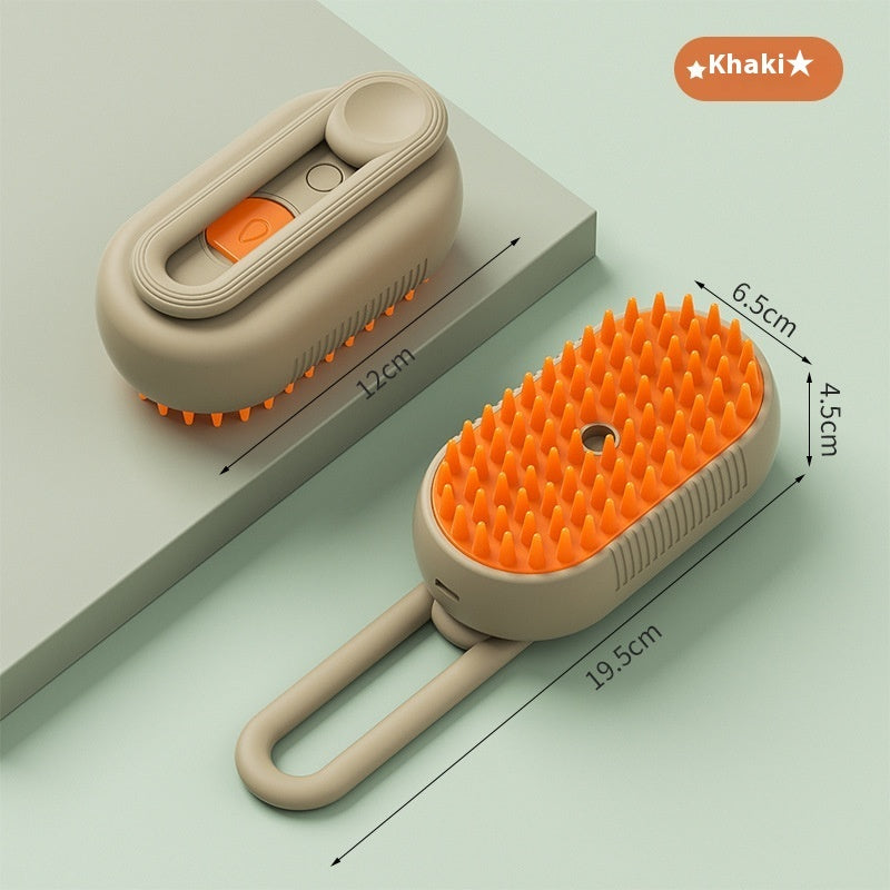 Pet Grooming Steam Massage Brush