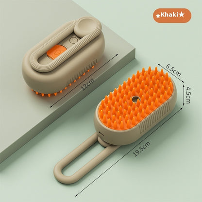 Pet Grooming Steam Massage Brush